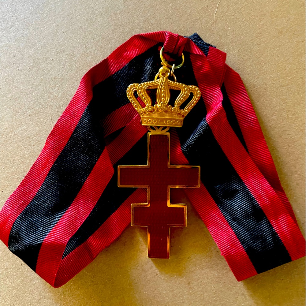 Knights of St. John of Jerusalem Medal & ribbon